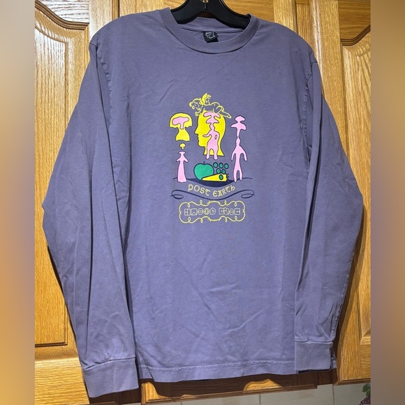 Brain Dead Ants Purple Graphic Long Sleeve T-Shirt Men’s Small - Picture 6 of 9